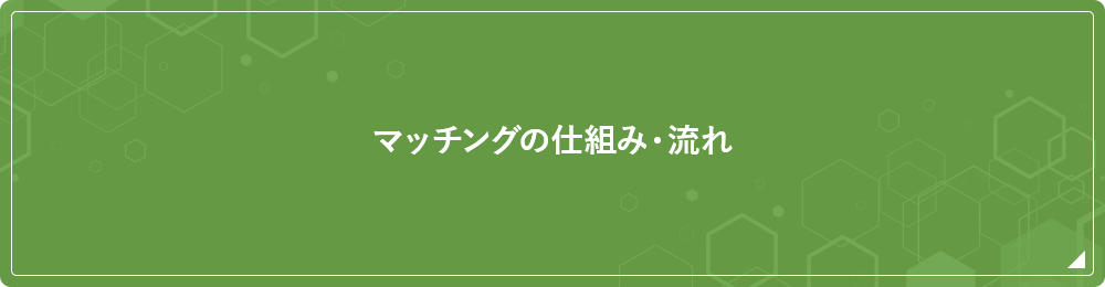 マッチングの仕組み・流れ